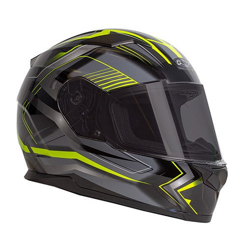 RXT 817 Street ZED Helmet - Black/Fluro S