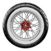 Avon Cobra Chrome 140/90B16 White Wall Rear Tyre (77H Rating) AV92