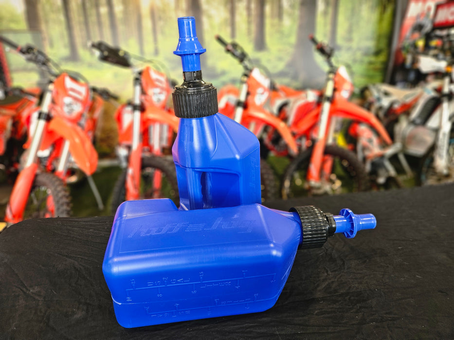 Tuff Jug - 2.7 gal/10 Litre Blue with Blue Ripper Cap