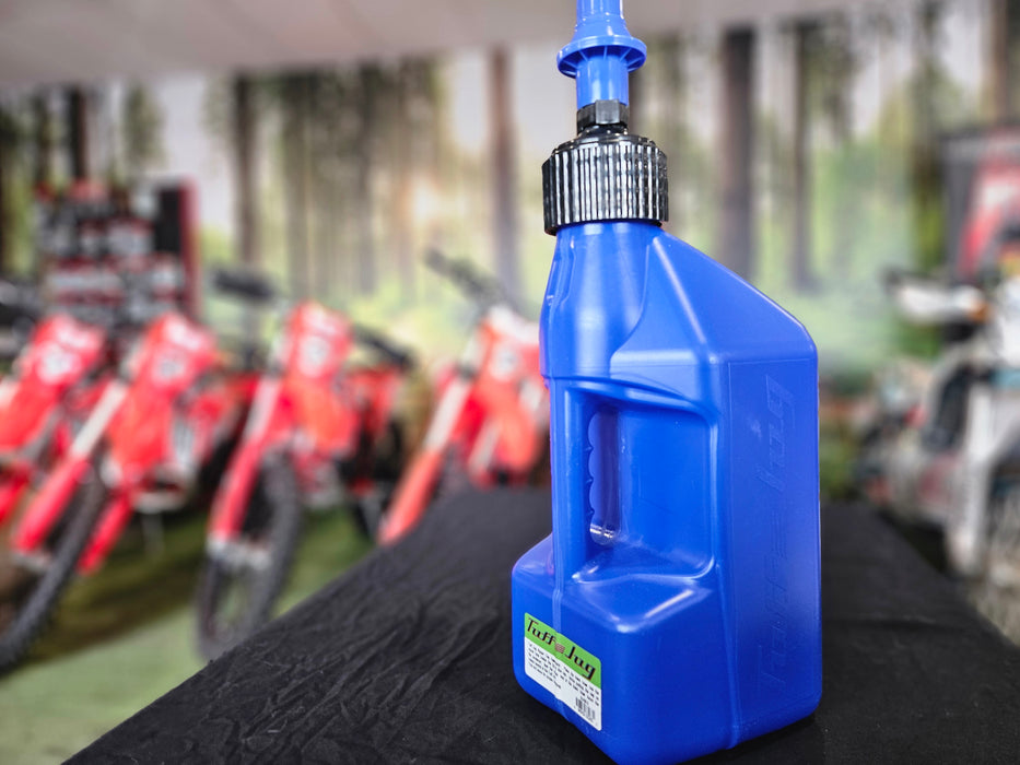 Tuff Jug - 2.7 gal/10 Litre Blue with Blue Ripper Cap
