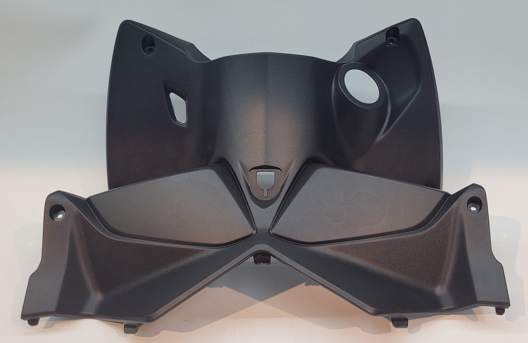 COVER, LEG SHIELD UPPER (BLACK) SUZUKI ADDRESS 2019