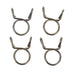 All Balls Racing Fuel Hose Clamp Kit - 9mm Wire (4 Pack)