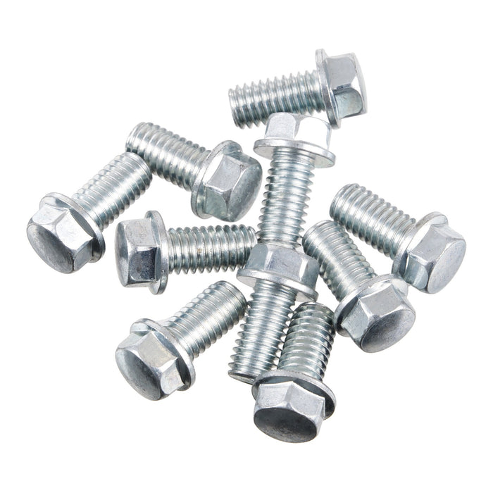 Bolt Hex Flange Bolt M6x12mm (Pack of 10)