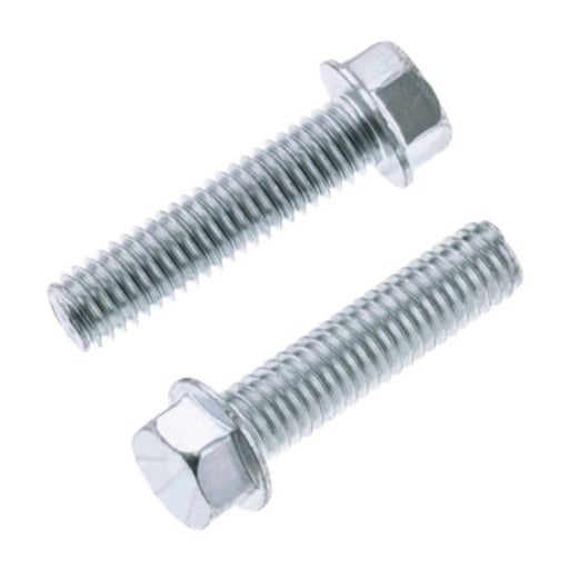 Bolt Hex Flange Bolts 6x25mm (Pack of 10)