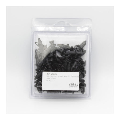 Bolt M8 Nylon Pry Rivets Polaris RZR Style (Pack of 50)