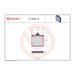 Brembo Prime Brake Pad Sinter Front 07BB33SA