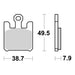 Brembo Prime Brake Pad Sinter Front 07SU26SA