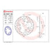 Brembo Prime Brake Disc Serie Oro Front 68B40796
