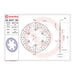 Brembo Prime Brake Disc Serie Oro Front 68B407B8