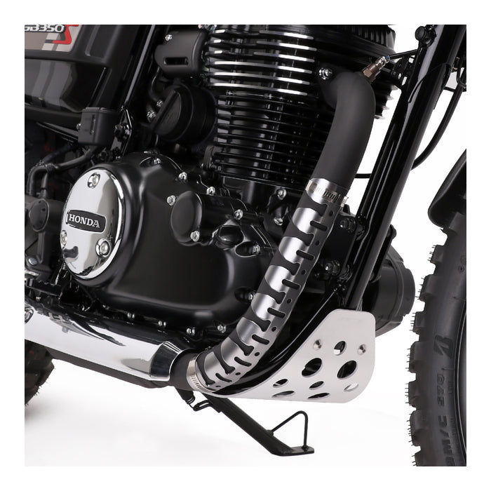 DRC 4-Stroke Universal Exhaust Pipe Guard - Titanium
