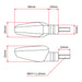 DRC 602 LED Flasher 12V (2 Pack) - Smoke
