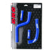 DRC Yamaha YZ125/X ‘02-’25 Blue Radiator Hose Kit
