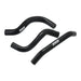 DRC Radiator Hose Kit - Husqvarna FC250 / FC350 / FX350 ('23-) - Black