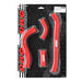 DRC Radiator Hose Kit - Honda CRF250R ('22-) - Red