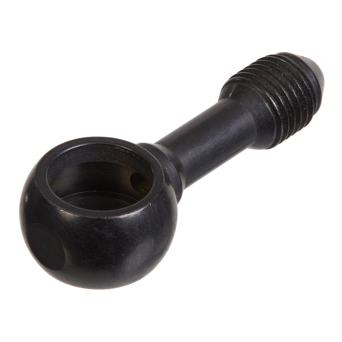 Whites Brake - 11mm (7/16) Banjo - Straight Steel Black