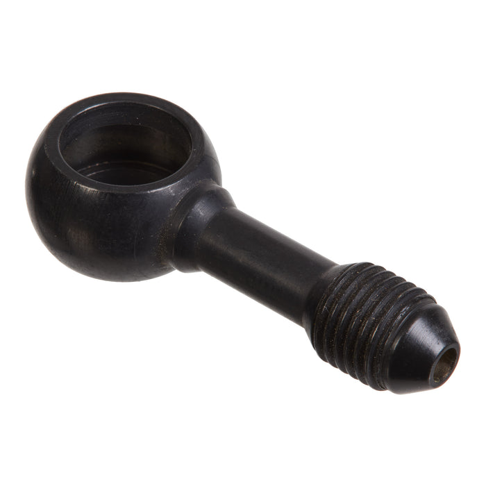 Whites Brake - 11mm (7/16) Banjo - Straight Steel Black