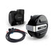 Soundbomb V-Twin Air Horn with Cover and Harness - Chrome