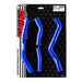 DRC Radiator Hose Kit- Yamaha YZ250FX '15-'19, WR250F '15-'19 - Blue