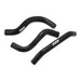 DRC Radiator Hose Kit - Husqvarna FC250 / FC350 / FX350 ('23-) - Black