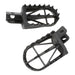 Zeta Wide Chromoly Mid Foot Pegs - Honda CRF125F