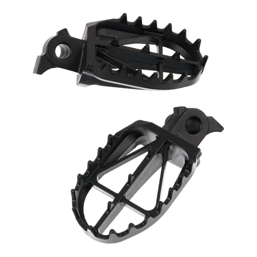 Zeta Wide Chromoly Ultra-Wide Foot Pegs - Yamaha YZ125 / YZ250 ('99-) / YZ250F /