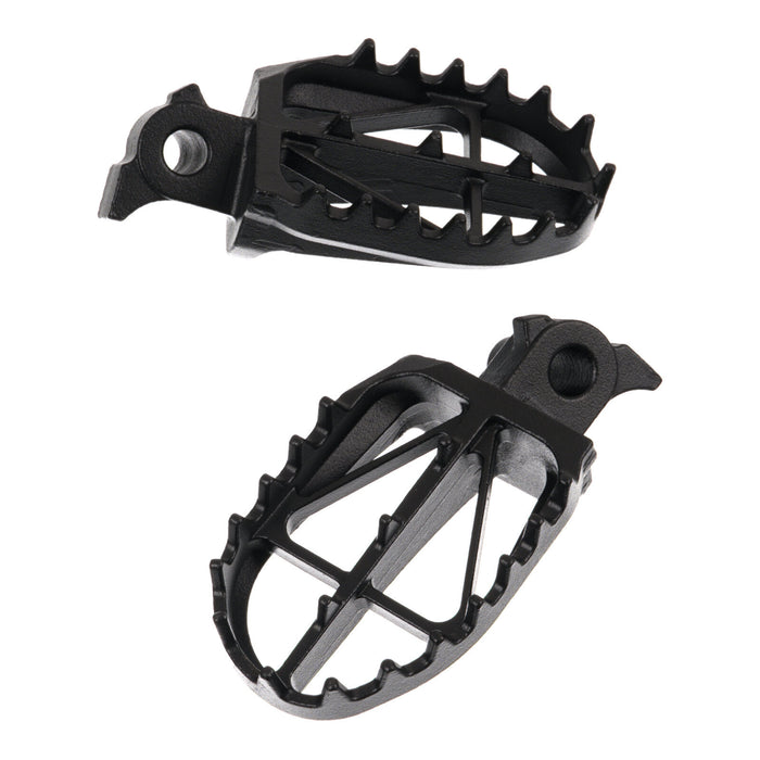 Zeta Wide Chromoly Ultra-Wide Foot Pegs - Yamaha YZ125 / YZ250 ('99-) / YZ250F /
