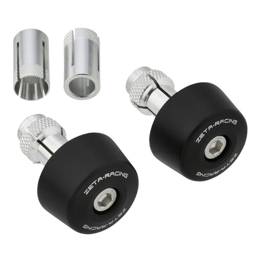 Zeta Bar End Sliders (2 Pack) - Black