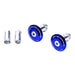 Zeta Bar End Plugs 35mm (2 Pack) - Blue