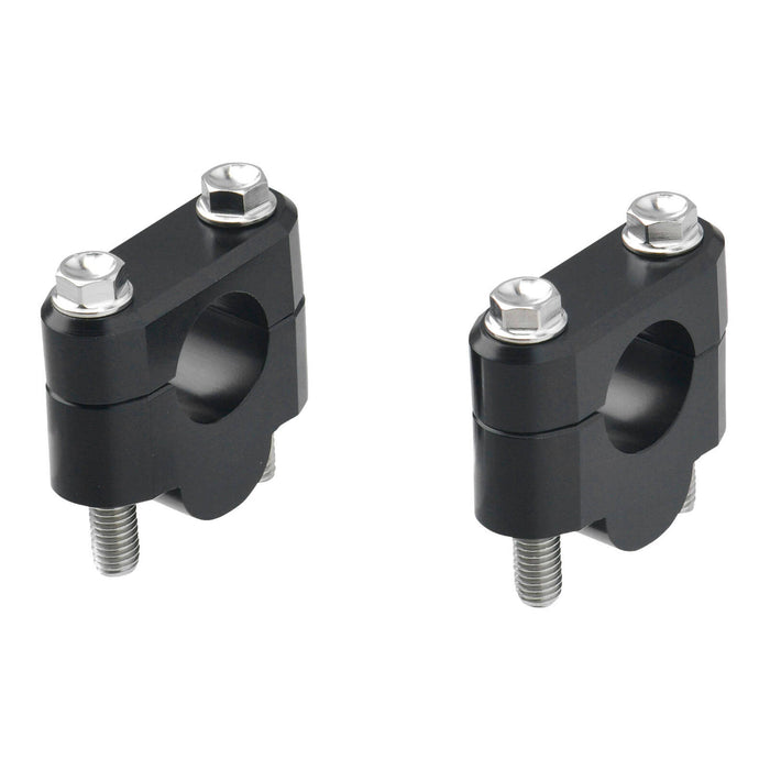 Zeta Handlebar Rise Kit 19mm Height - 22.2mm Bar - Black