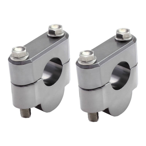 Zeta Handlebar Rise Kit 19mm Height - 22.2mm Bar - Titanium