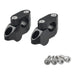 Zeta Handlebar Rise Kit 20mm Offset / 26mm Height - 22.2mm Bar - Black