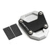 Zeta Side Stand Extender - Black / Silver - Honda CRF1100L Africa Twin ('20-)