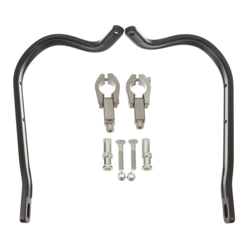 Zeta Armour Handguards Bent for 28.6mm Handlebars - Black
