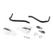 Zeta Armour XC Handguard Kit for 22.2mm Handlebars - Black / White