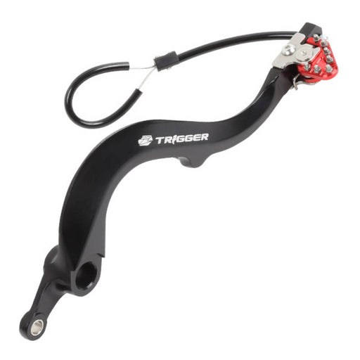 Zeta Trigger Brake Pedal - Kawasaki KX450F ('16-'20) - Red