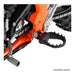 Zeta Max Foot Pegs - KTM - Black