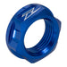 Zeta Axle Nut M18 x 24 P1.5 H9 - Blue