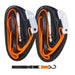 Gorillas Grip Tie Down 38mm S-Hook - Black / Orange Loop