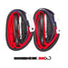 Gorillas Grip Tie Down 38mm S-Hook - Black / Red Loop