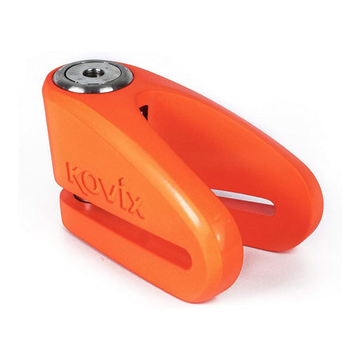 Kovix KVZ2 Disc Lock Orange 14mm Pin with Reminder Cable