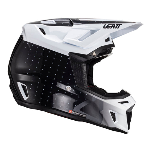 Leatt 2024 8.5 Helmet Kit - Black / White