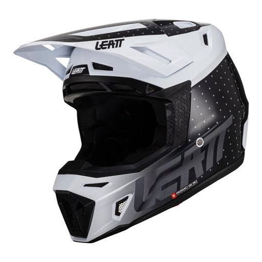Leatt 2024 8.5 Helmet Kit - Black / White