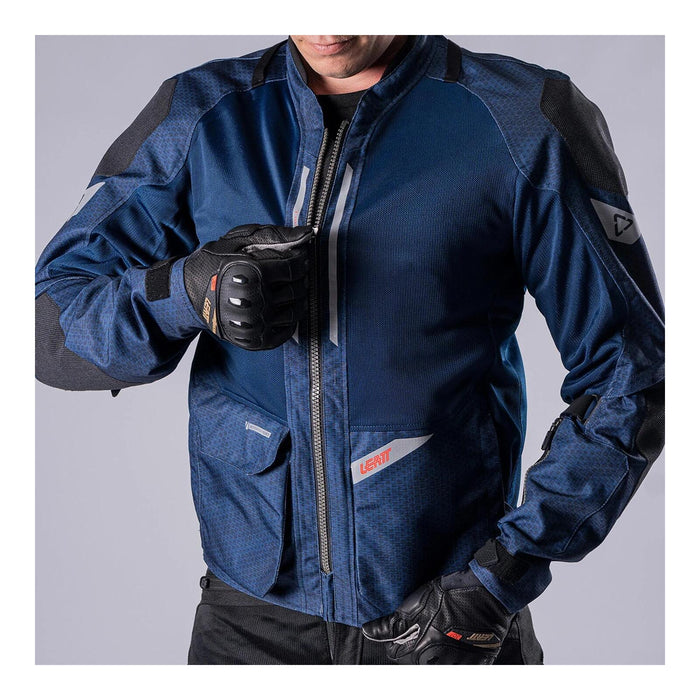 Leatt 4.5 ADV FlowTour Jacket - Midnight Blue (L/US42/EU52)