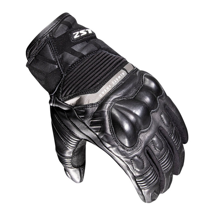LS2 Octane Men's Leather Gloves - Black