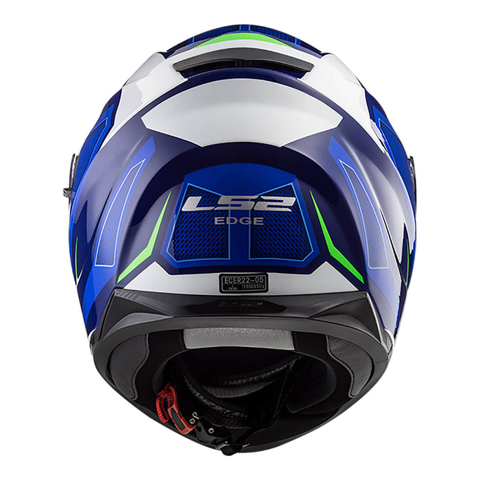 LS2 FF320 Stream Evo Axis Helmet - White / Blue