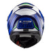 LS2 FF320 Stream Evo Axis Helmet - White / Blue