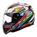 LS2 FF353 Rapid II XDron Helmet - White / Hi-Vis Orange / Blue