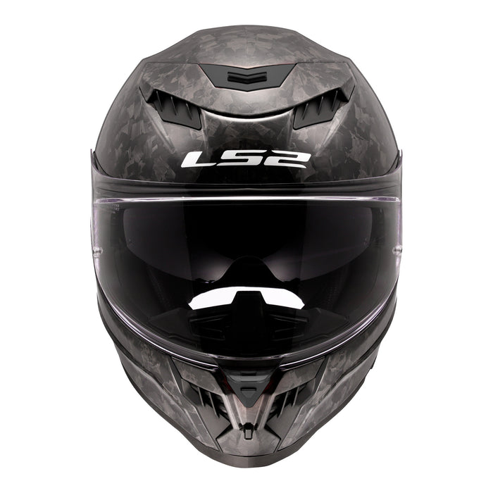 LS2 FF807 Dragon Forged Helmet - Gloss Carbon 06