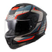 LS2 FF808 Stream II Road Helmet - Matte Black / Blue 06