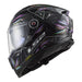 LS2 FF811 Vector II Tropical Helmet - Black / White 06